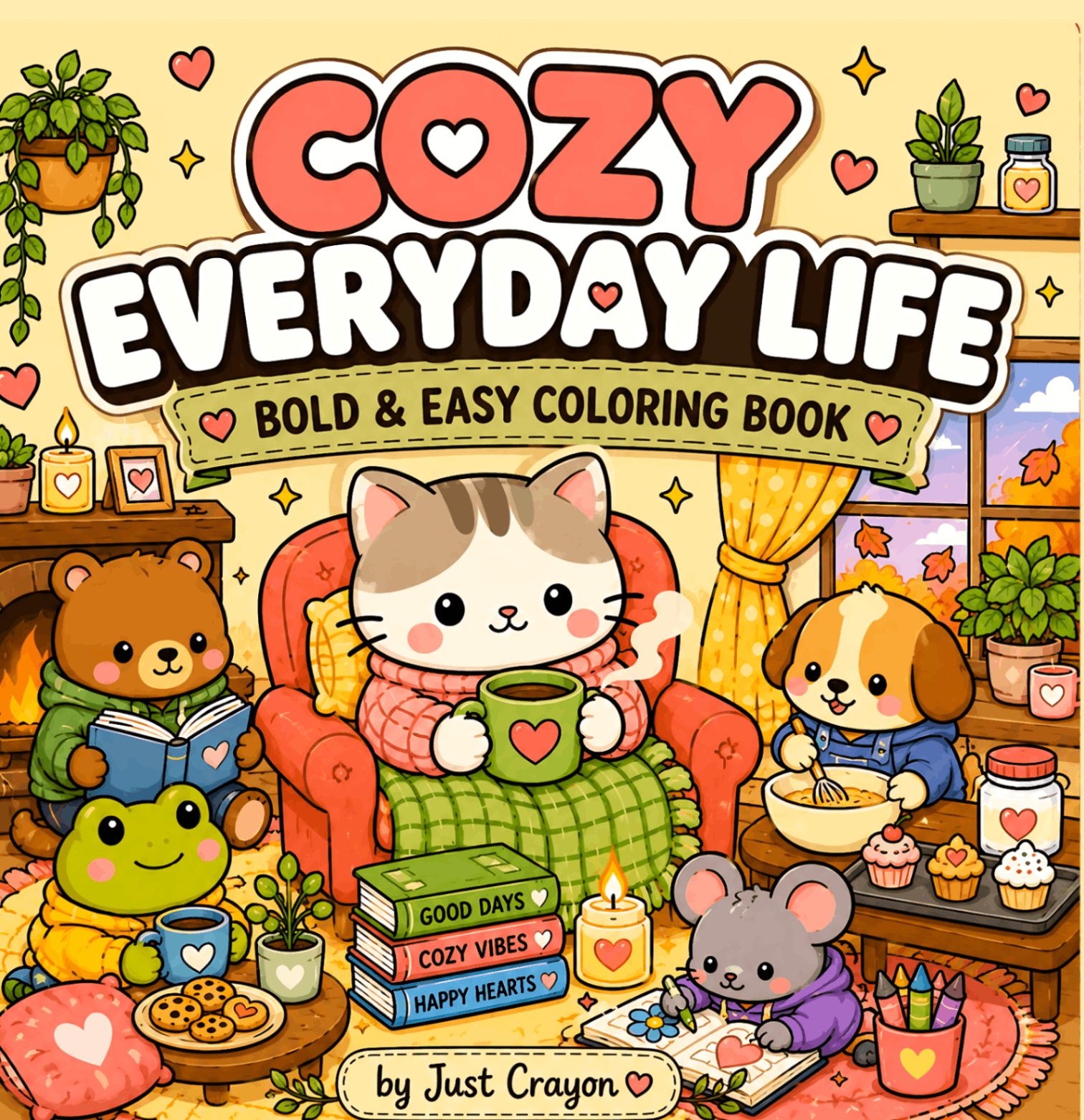Comfy Days Animals Friends